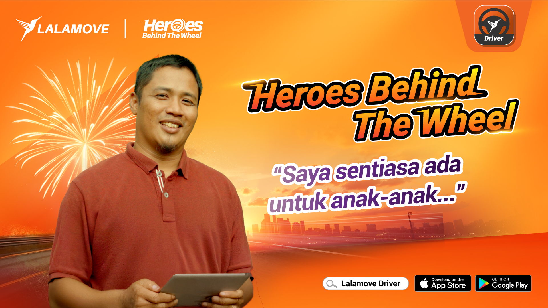 Heroes Behind The Wheel Jauh Di Mata, Dekat Di Hati Ayah